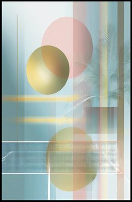Abstract Geometric Harmony Poster