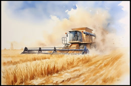 Harvesting the Fields Poster