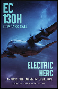 Lockheed EC-130H Compass Call Poster PosterGoat