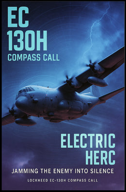 Lockheed EC-130H Compass Call Poster PosterGoat