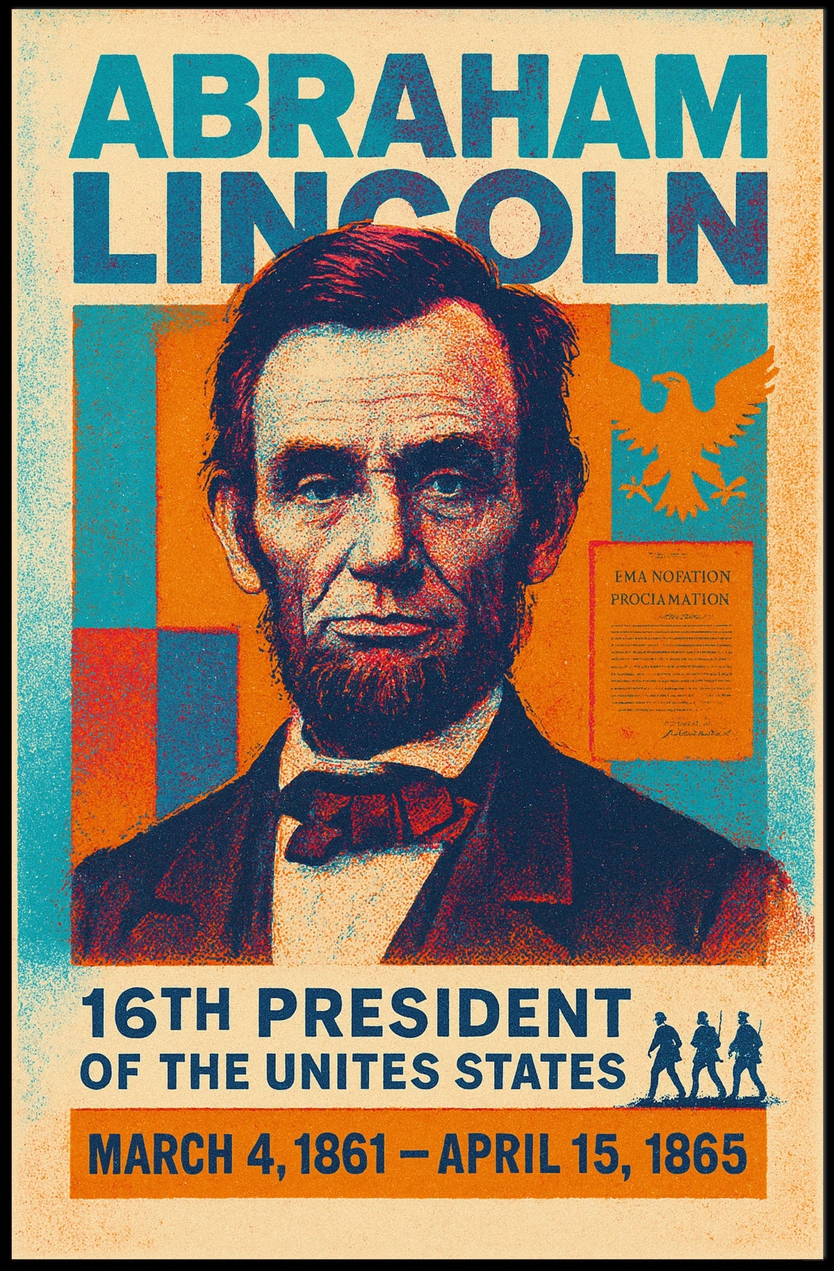 Abraham Lincoln 16Th President Poster