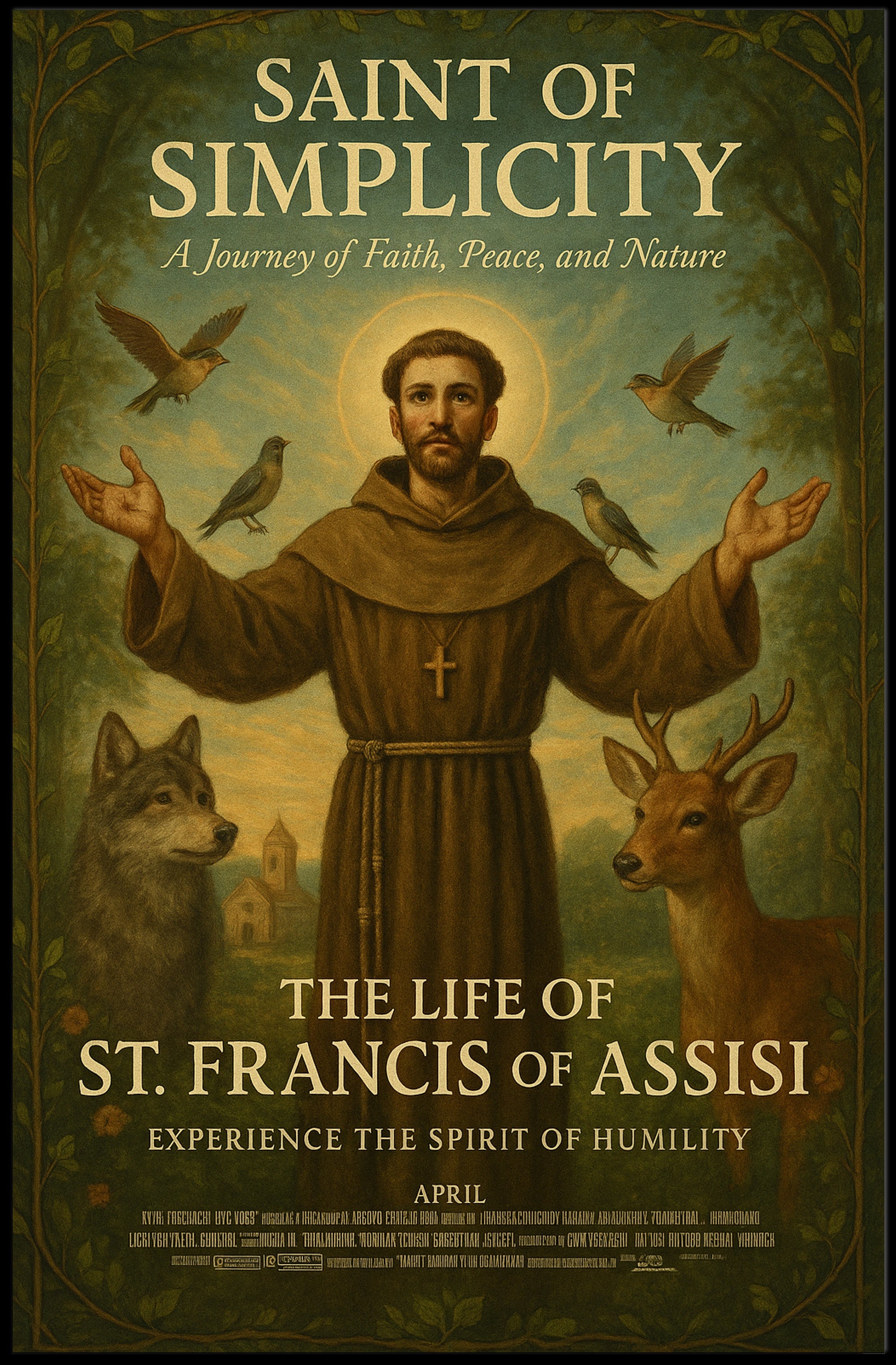 Saint of Simplicity: The Life of St. Francis of Assisi Poster PosterGoat
