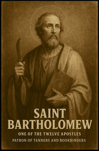 Saint Bartholomew Apostle And Patron Poster