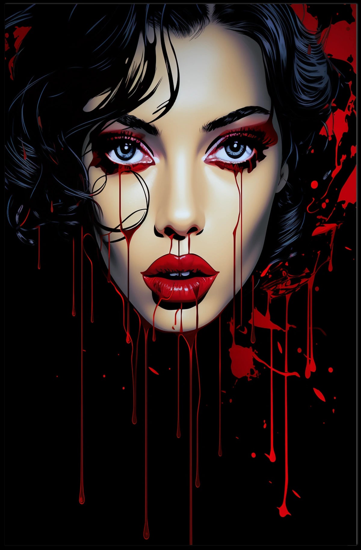 Crimson Tears Poster