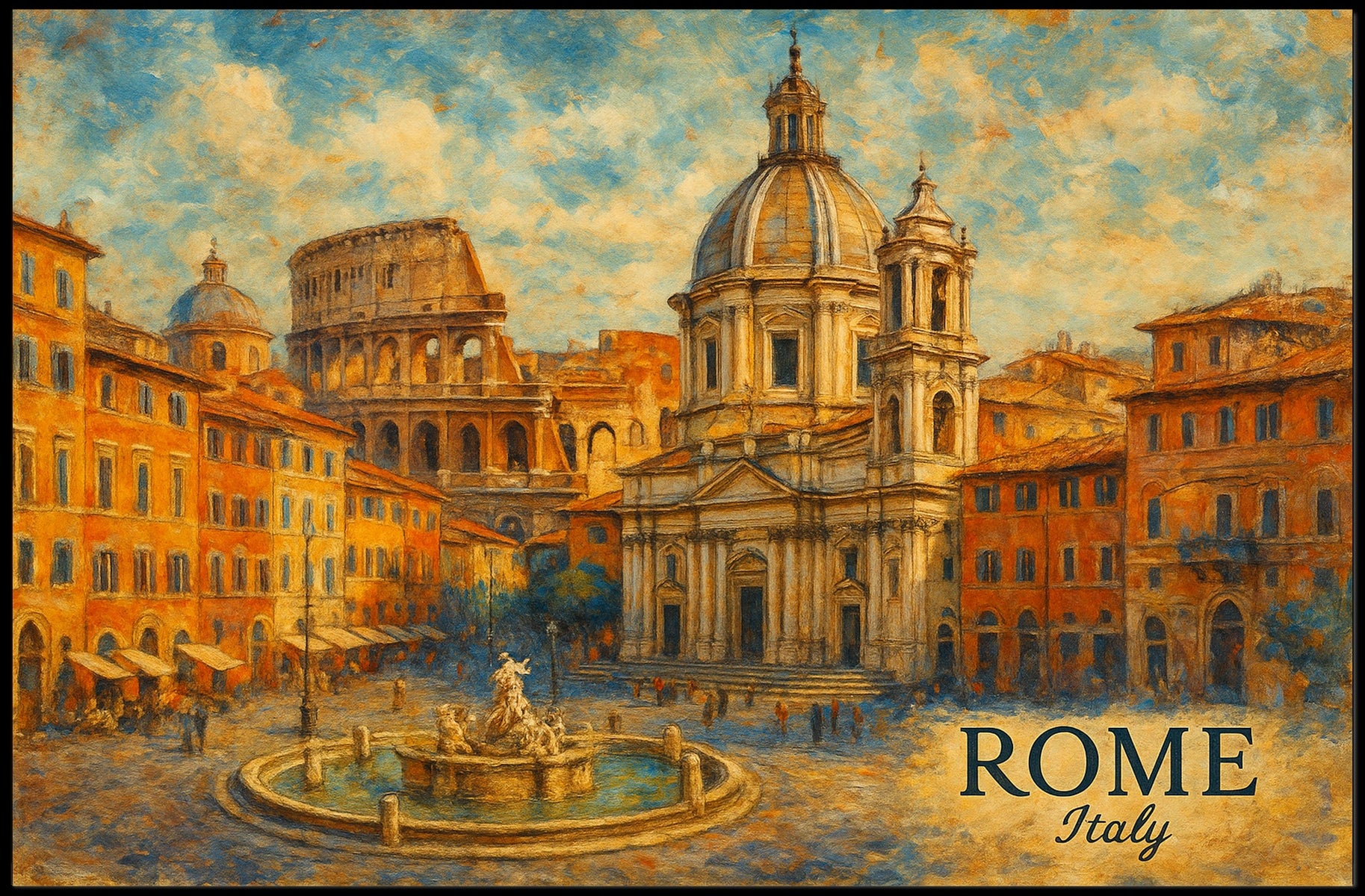 Rome, Italy Poster