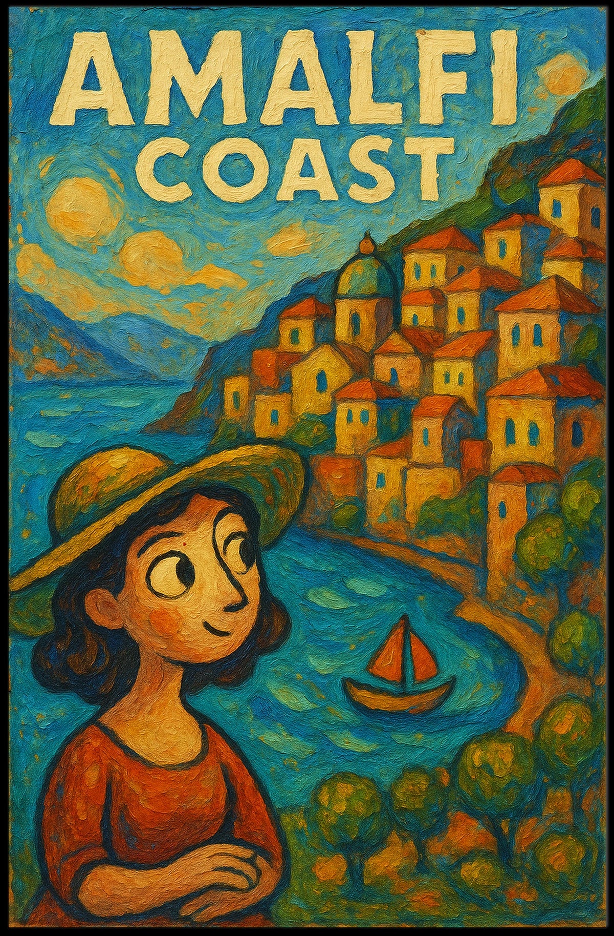Amalfi Coast Adventure Poster