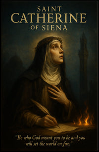 Saint Catherine of Siena Poster