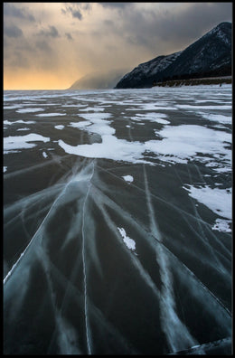 Winter Wonderland in Snowy Serenity - National Park Poster