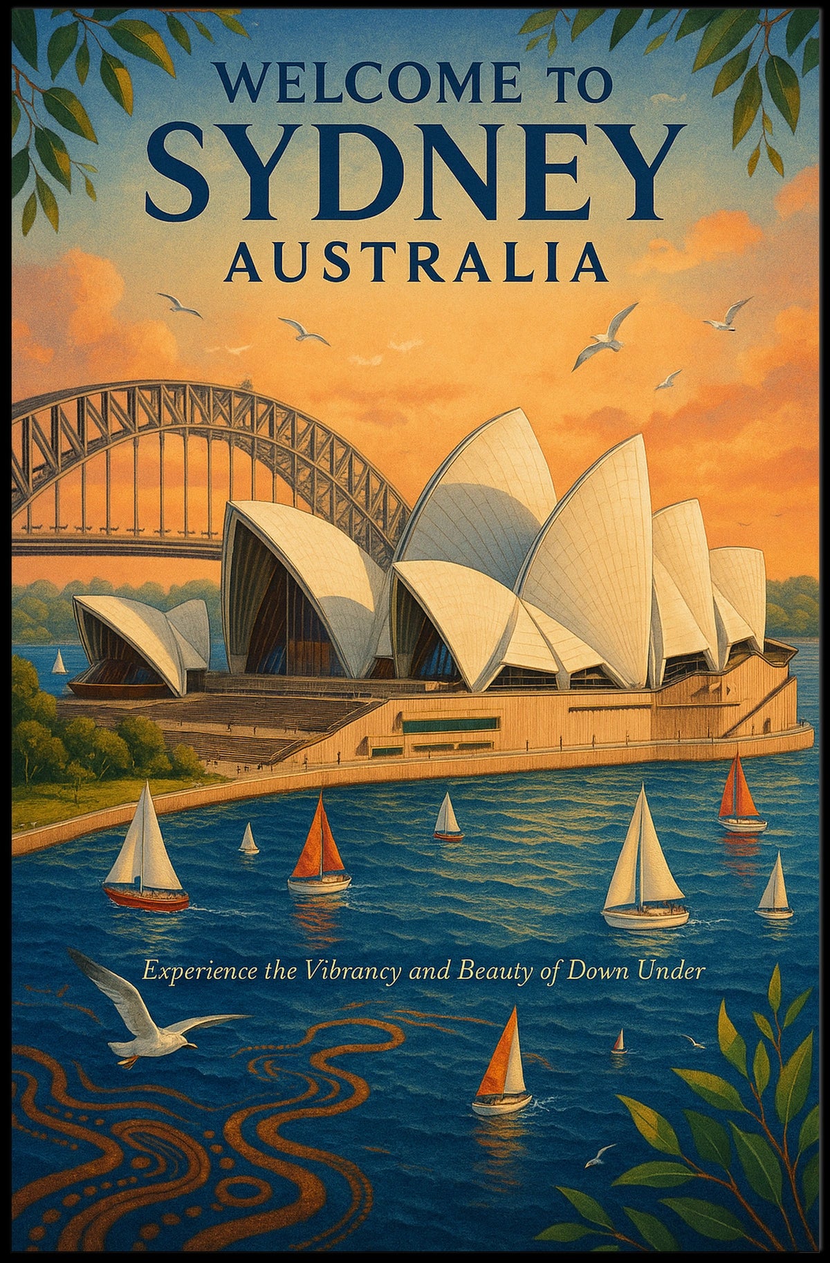 Welcome to Sydney, Australia Poster