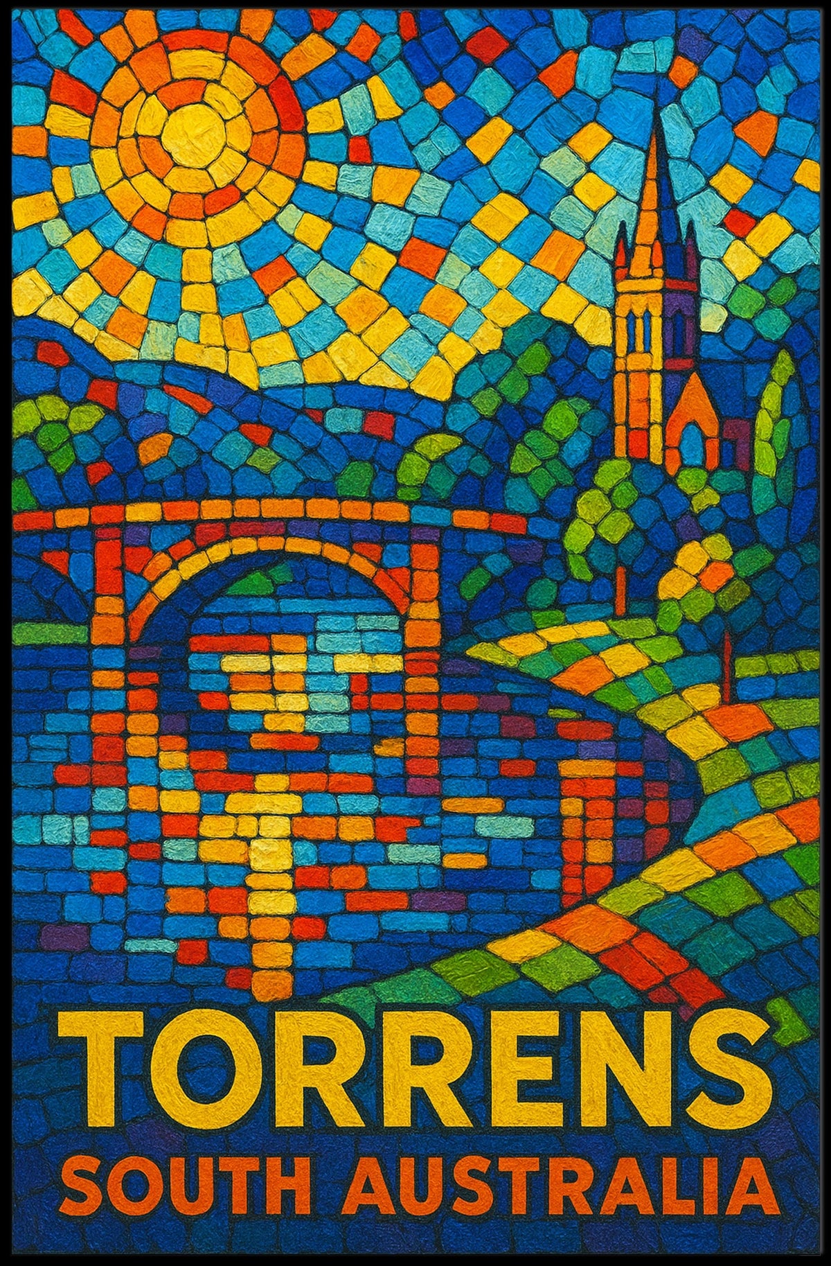 Torrens South Australia Poster