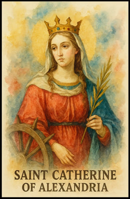 Saint Catherine of Alexandria Poster