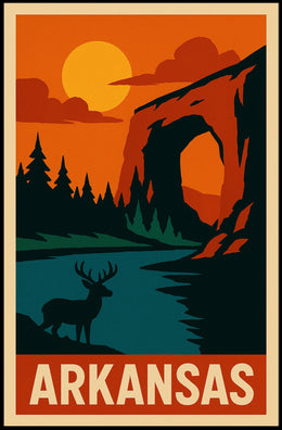 Arkansas Wilderness Poster
