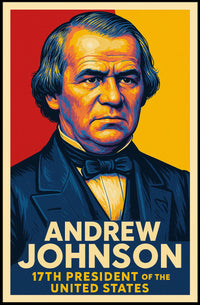 Andrew Johnson 17Th President Poster