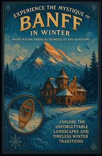 Experience the Mystique of Banff in Winter Poster