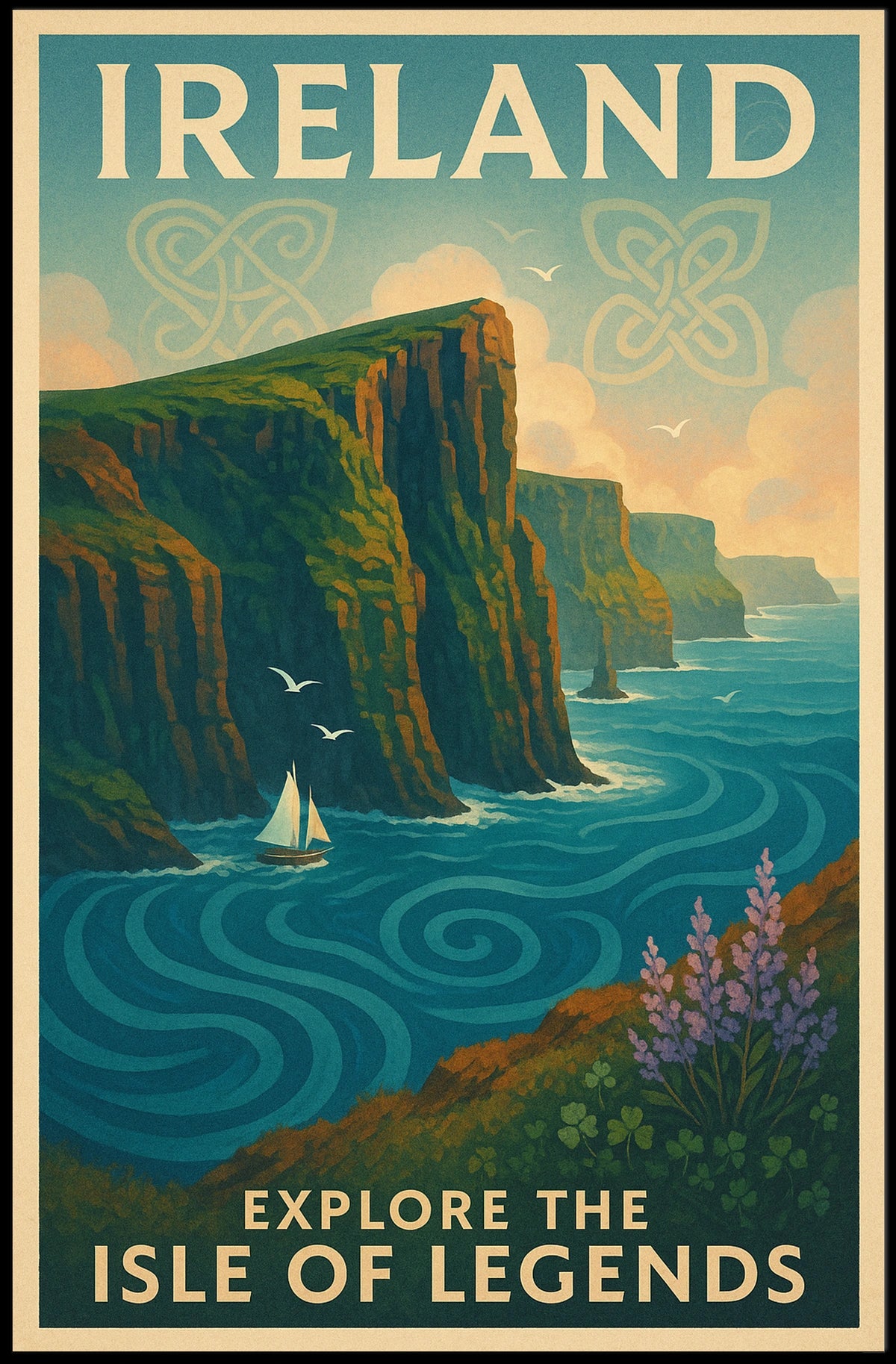 Explore The Isle Of Legends Poster