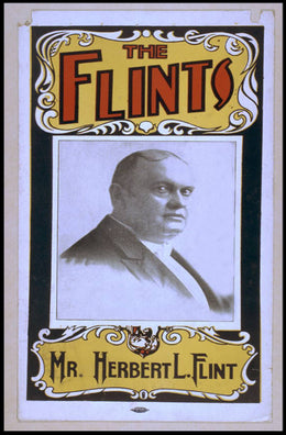 Mr. Herbert L. Flint Vintage Theatrical Poster