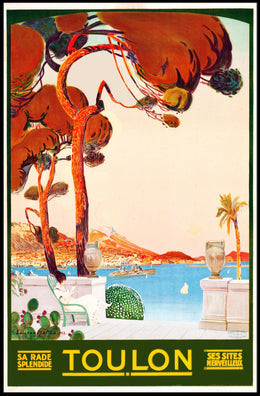 Toulon Sa Rade Splendide Poster