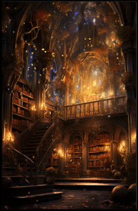 Enchanted Library Poster