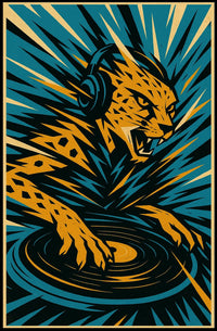 Sonic Cheetah Dj Poster
