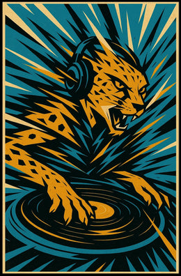 Sonic Cheetah Dj Poster