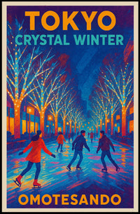 Tokyo Crystal Winter Poster