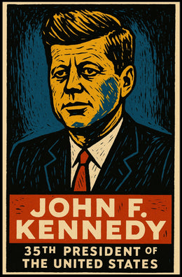 John F. Kennedy 35Th President Poster
