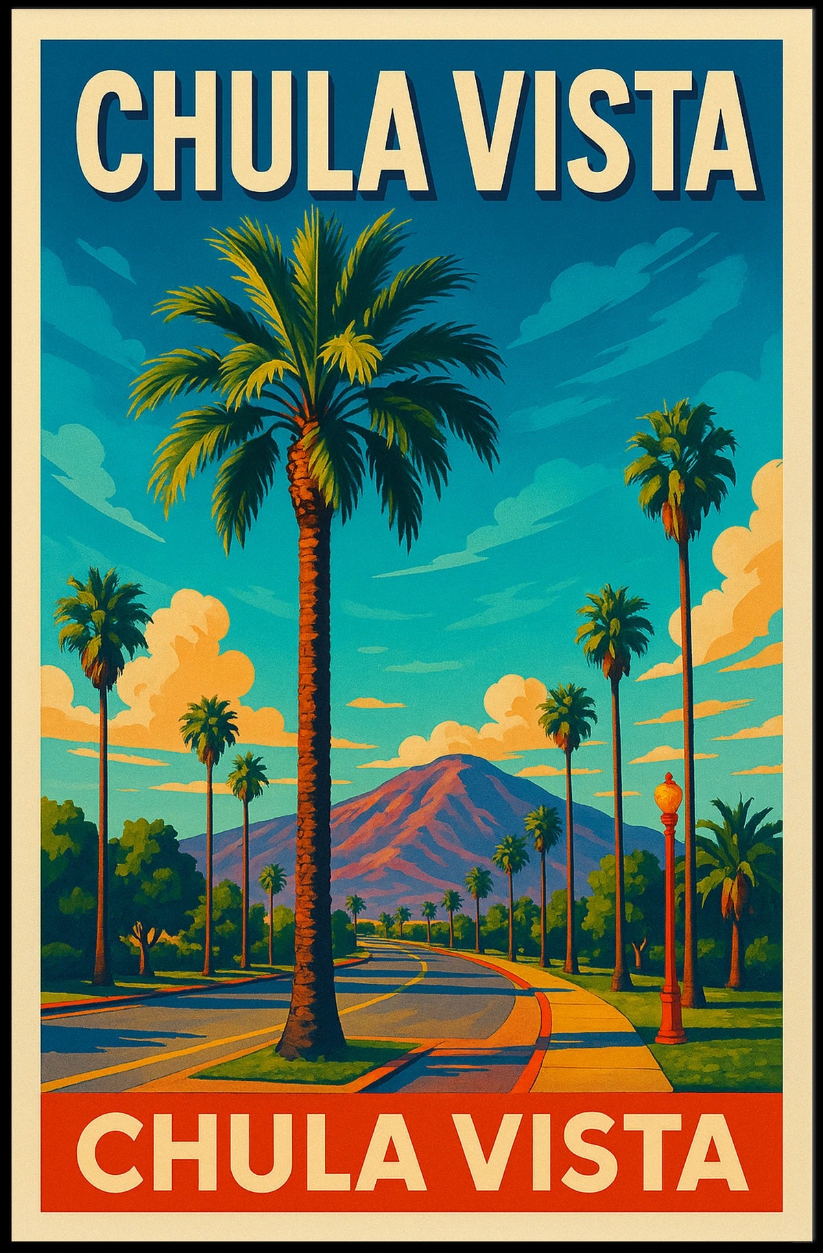 Chula Vista Scenic Poster