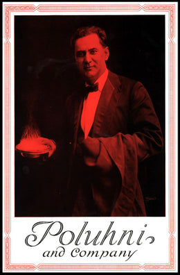 Vintage Magician Illusionist Performance Poster: Cultural or Heritage Poster