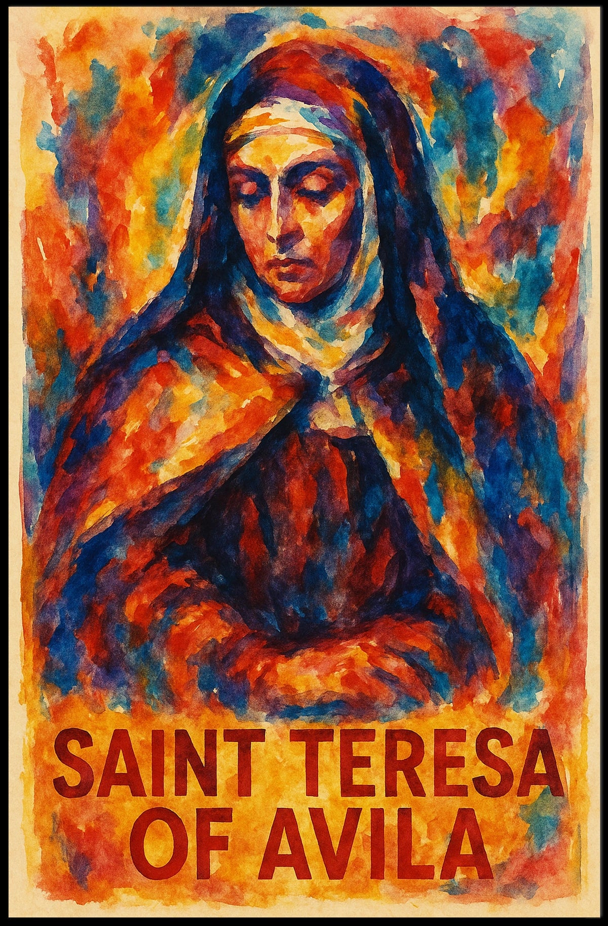 Saint Teresa Of Avila Poster
