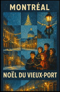 Noël Du Vieux-Port Poster