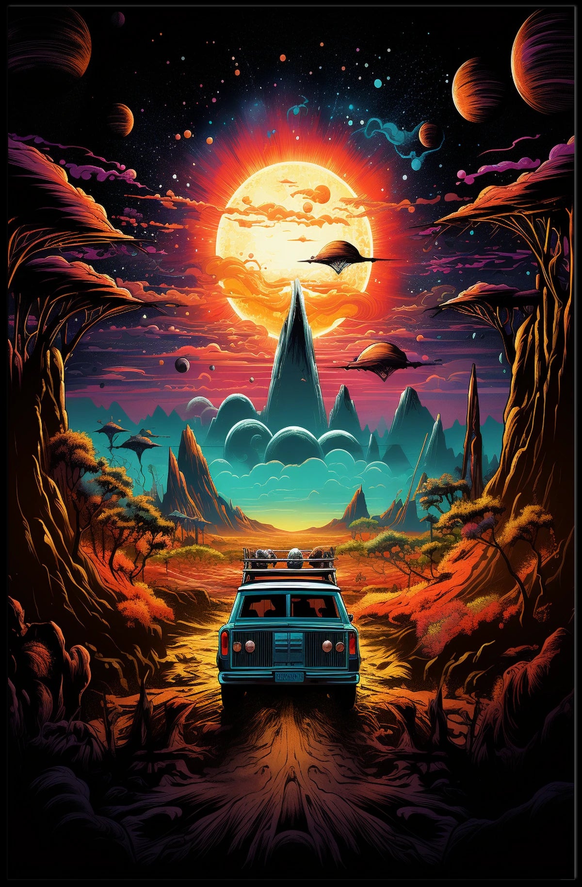 Cosmic Journey Poster
