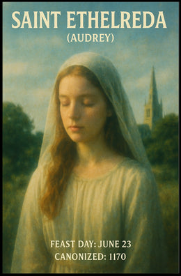 Saint Ethelreda (Audrey) Poster