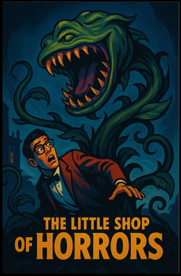 Little Shop Horrors Retro Collector Poster