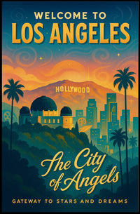 Welcome To Los Angeles Poster