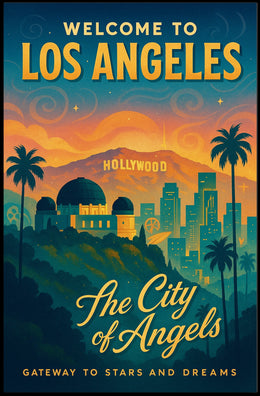 Welcome To Los Angeles Poster