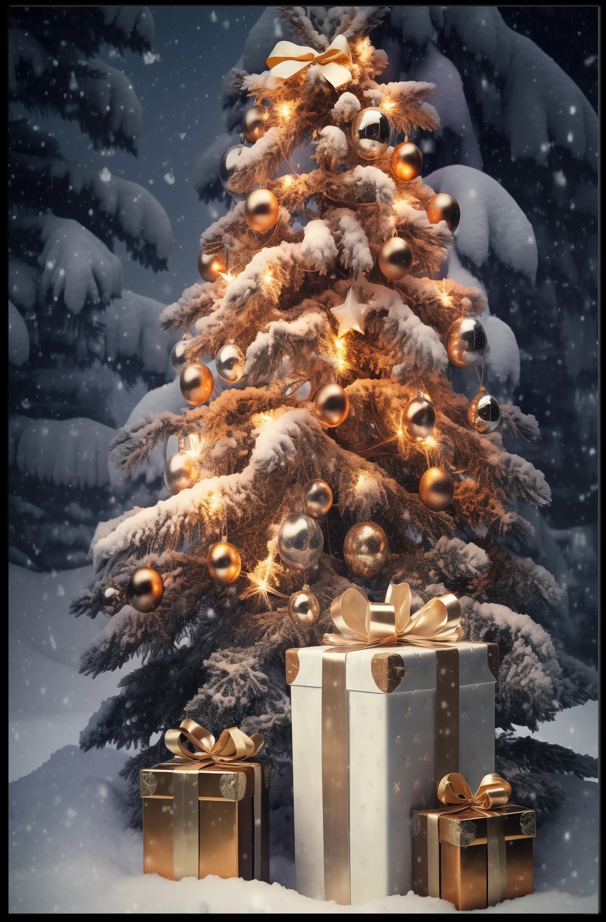 Enchanted Winter Wonderland Poster