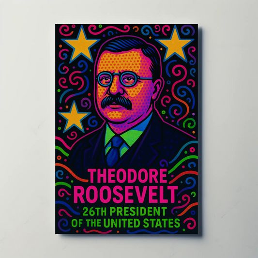 Theodore Roosevelt 26th President Poster