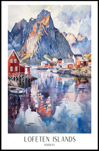 Lofoten Islands, Norway Poster