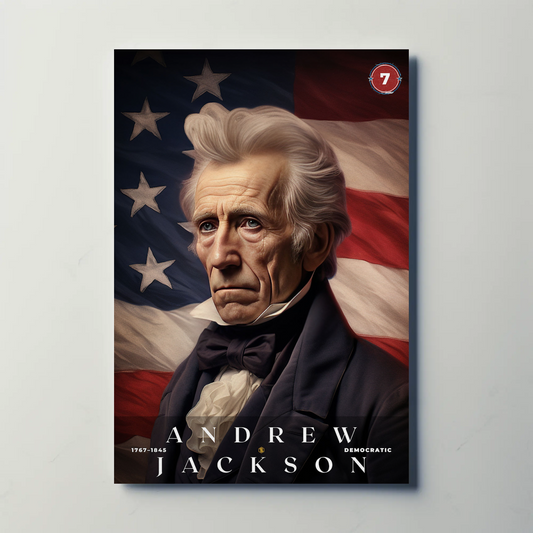 Andrew  Jackson 7th President Of The United States Portrait