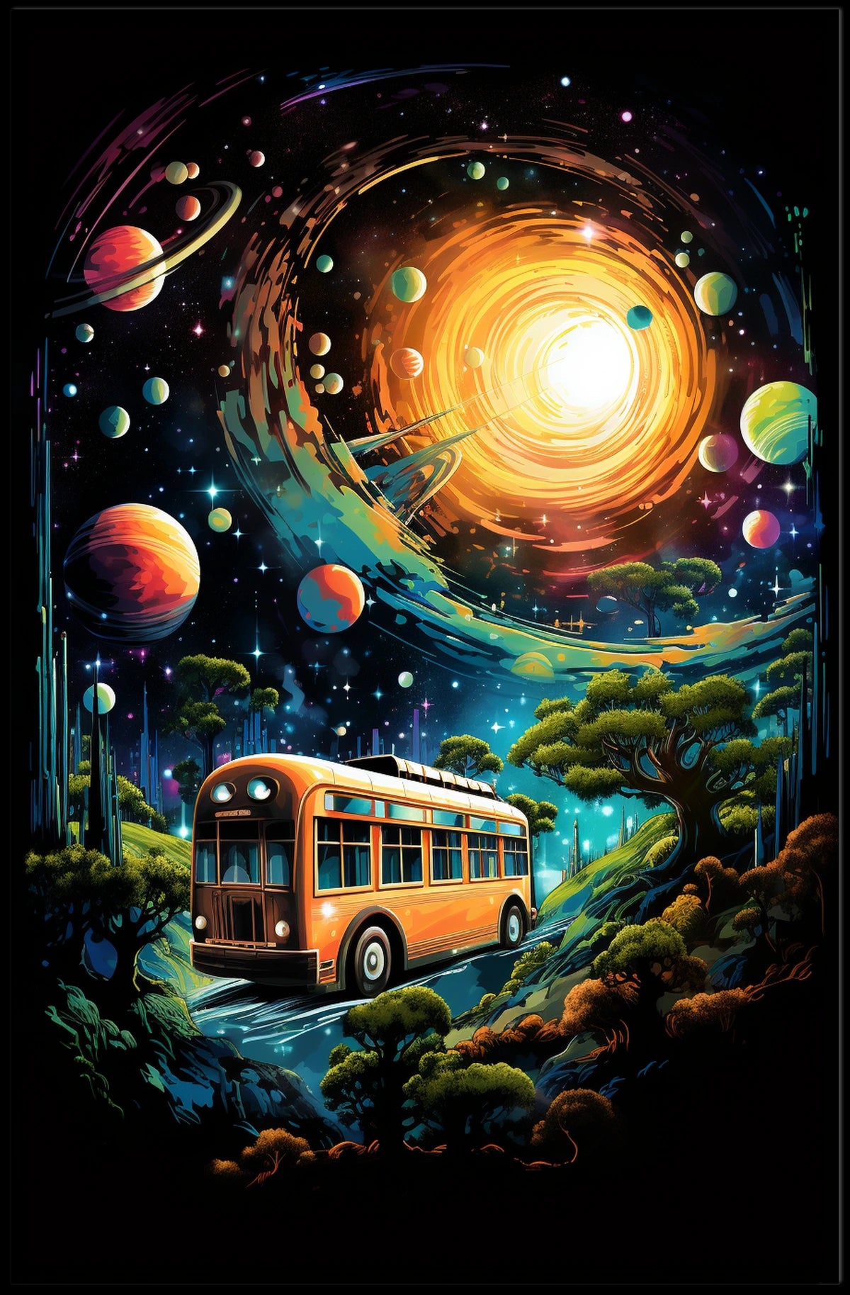Cosmic Journey Poster