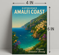 Experience the Amalfi Coast Poster PosterGoat