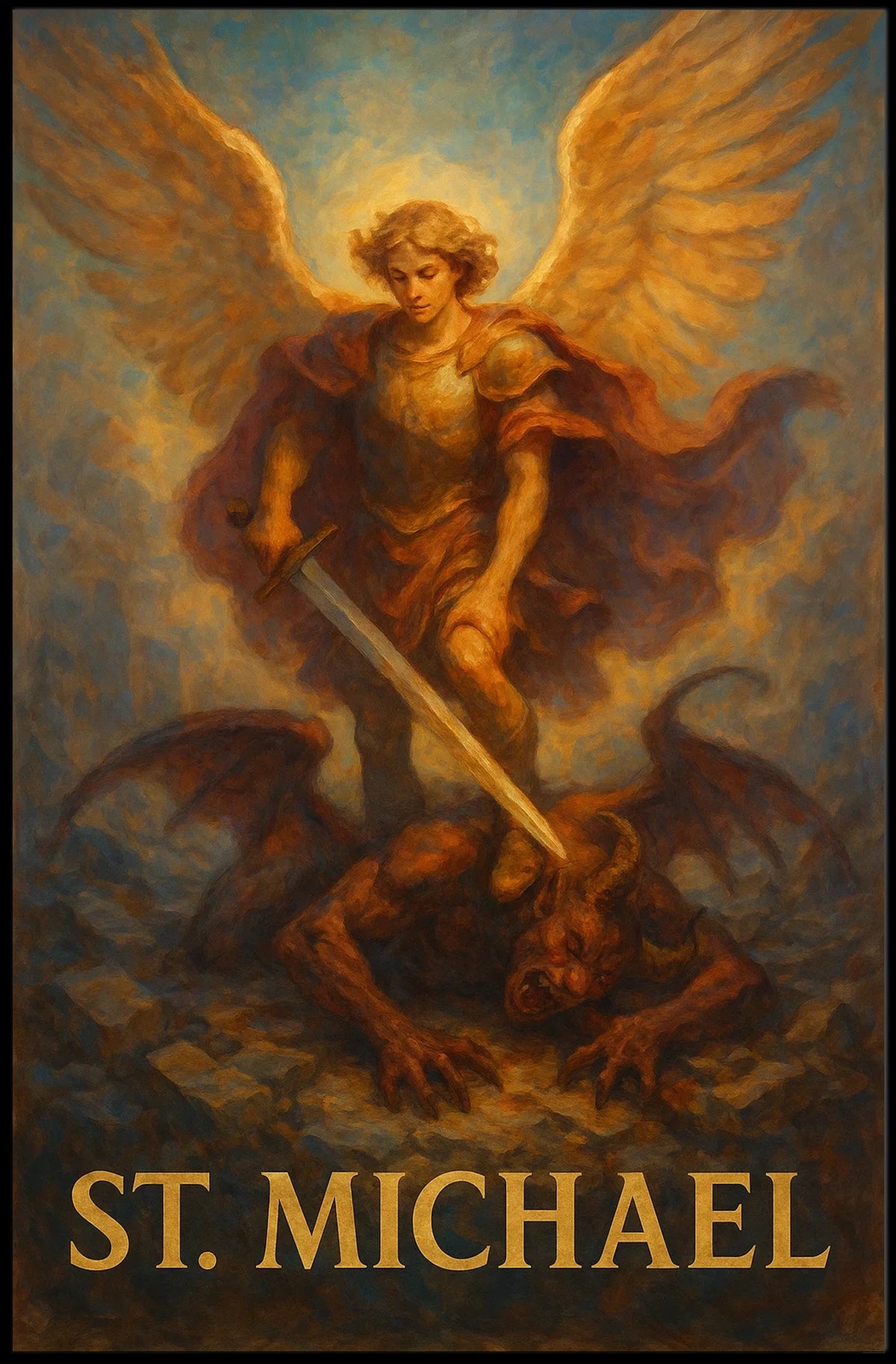 St. Michael The Archangel Poster