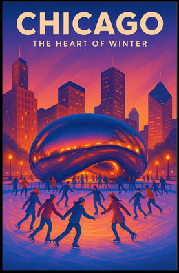 Chicago The Heart Of Winter Poster