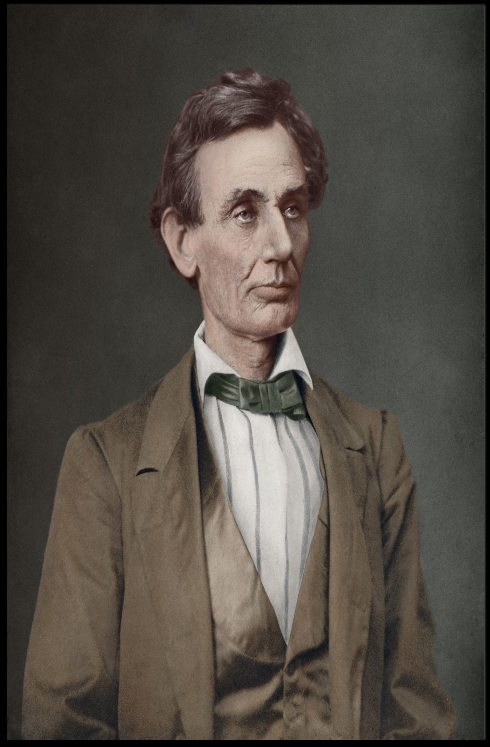 Abraham Lincoln Early Daguerreotype Vintage Poster PosterGoat