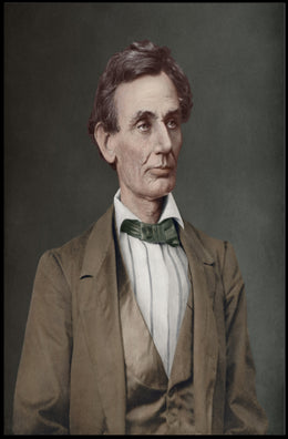 Abraham Lincoln Early Daguerreotype Vintage Poster PosterGoat