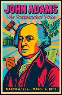 John Adams The Independent Voice Poster PosterGoat