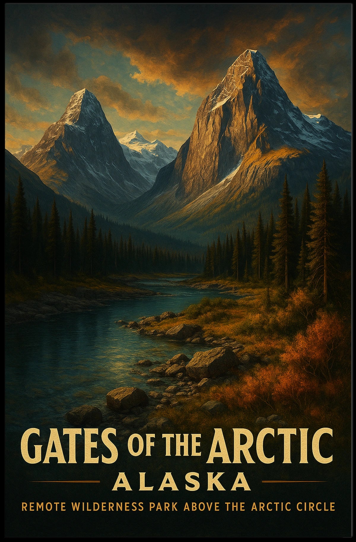 Gates Of The Arctic Poster