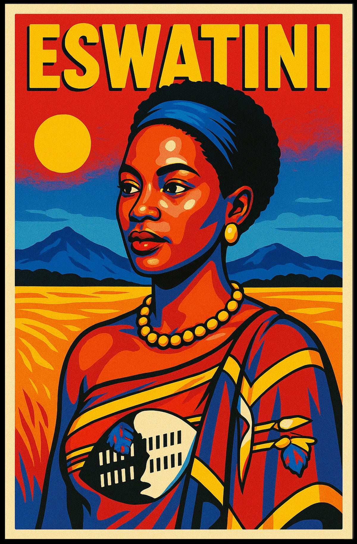 Eswatini Heritage Poster