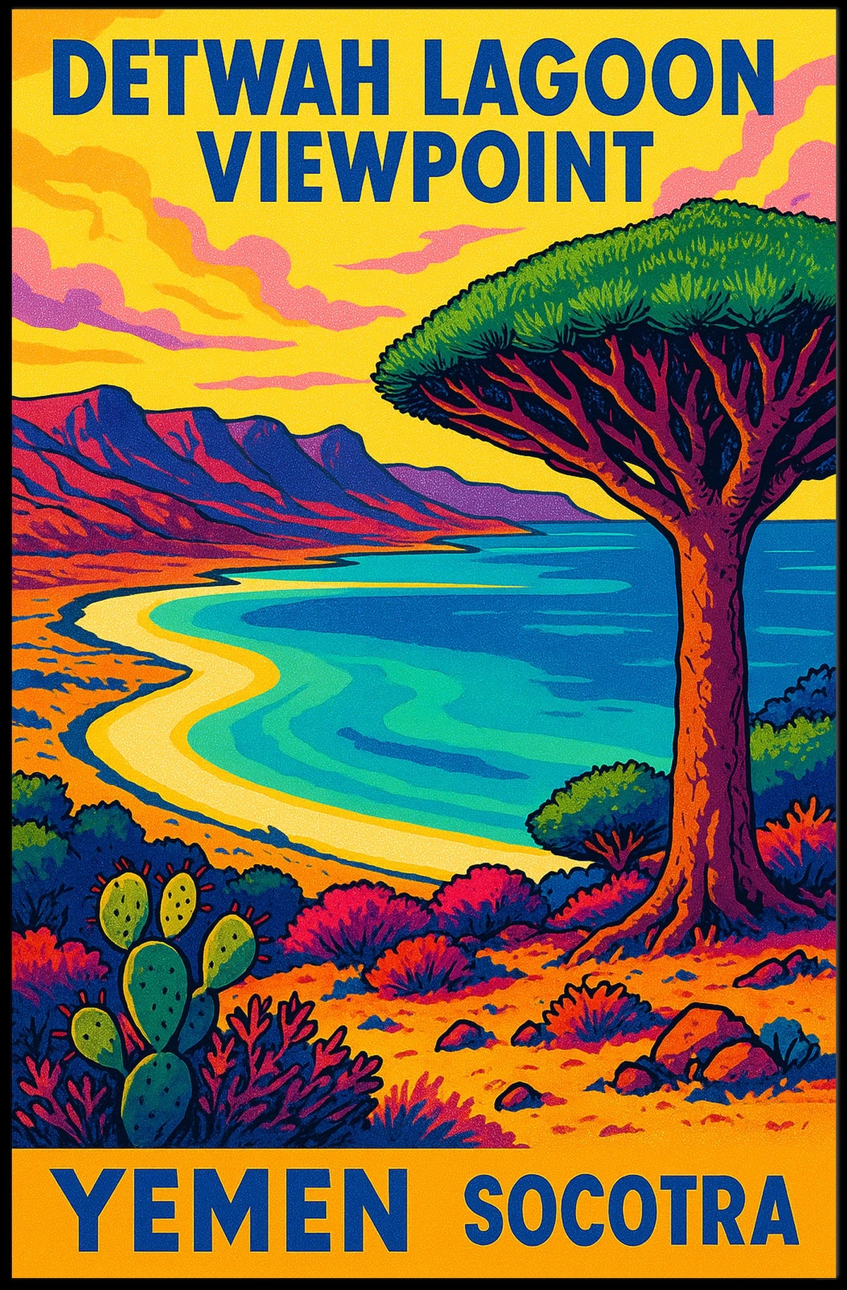 Detwah Lagoon Viewpoint Poster