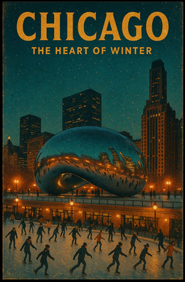 Chicago The Heart of Winter Poster